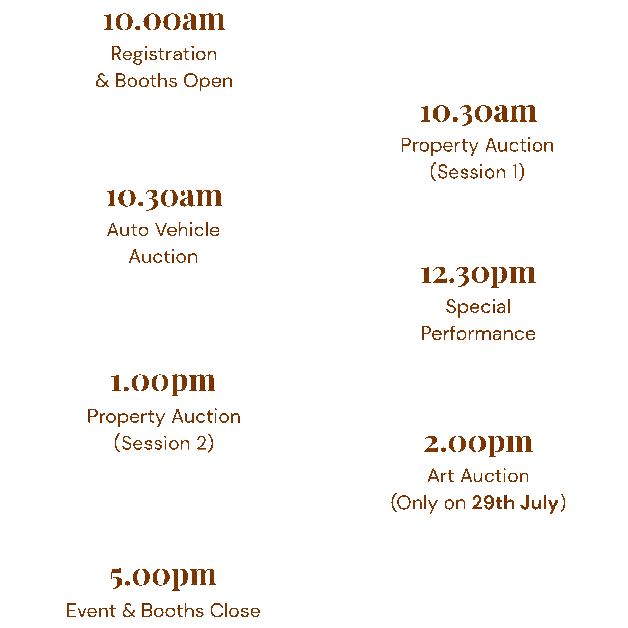 Carnival itinerary schedule