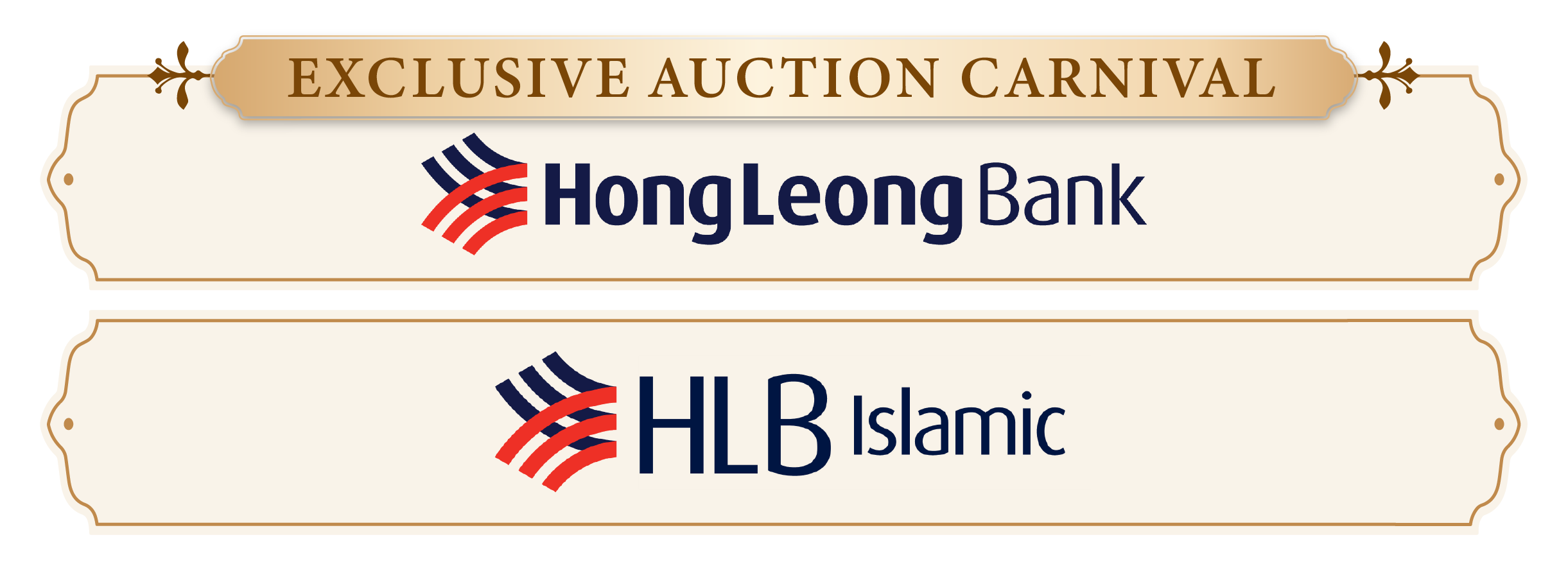 Exclusive Auction Carnival - Hong Leong Bank and Hong Leong Islamic Bank