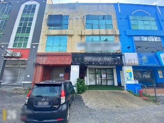 3 Storey Shop Office, End Lot