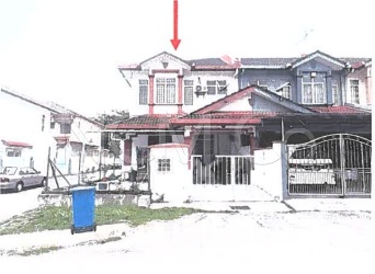 2 Storey Terrace House With Extra Land, End Lot