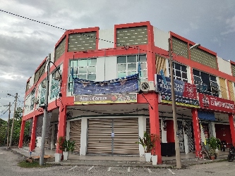 2 Storey Shop Office, Corner Lot