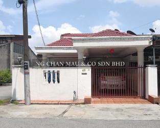 1 Storey Terrace House, End Lot