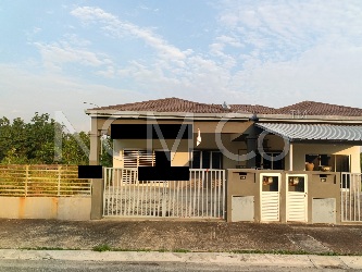 1 Storey Semi Detached House, End Lot