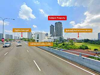 Duplex Service Apartment, Corner Lot