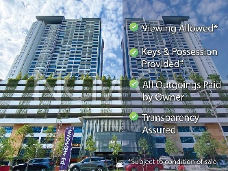 Service Apartment, Corner Lot