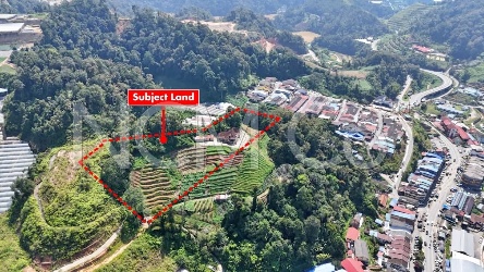 2.79 Acres Land with Bungalow in Ringlet, Cameron Highlands, Pahang