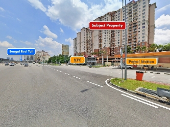 Service Apartment, Corner Lot