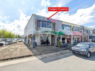 2 Storey Shop Office, Corner Lot