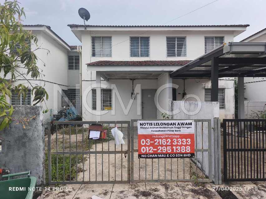2 Storey Terrace Cluster House