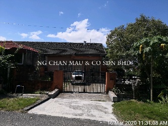1 Storey Terrace House, Corner Lot