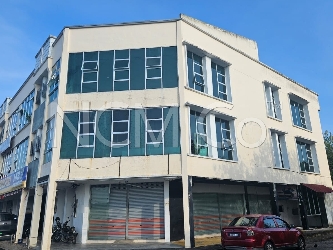 3 Storey Shop Office, Corner Lot
