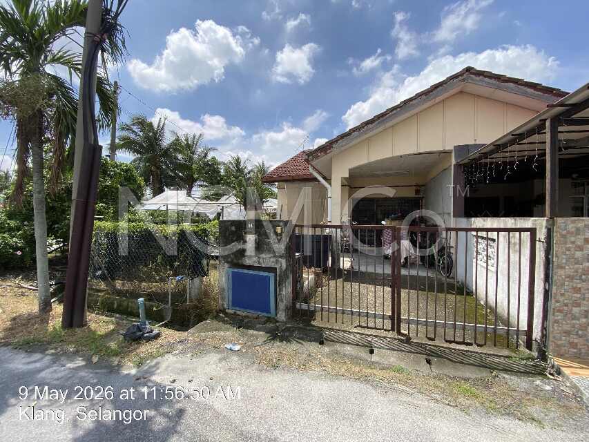 1 Storey Terrace House, Corner Lot