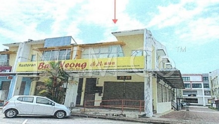 2 Storey Terrace Shop Office, End Lot