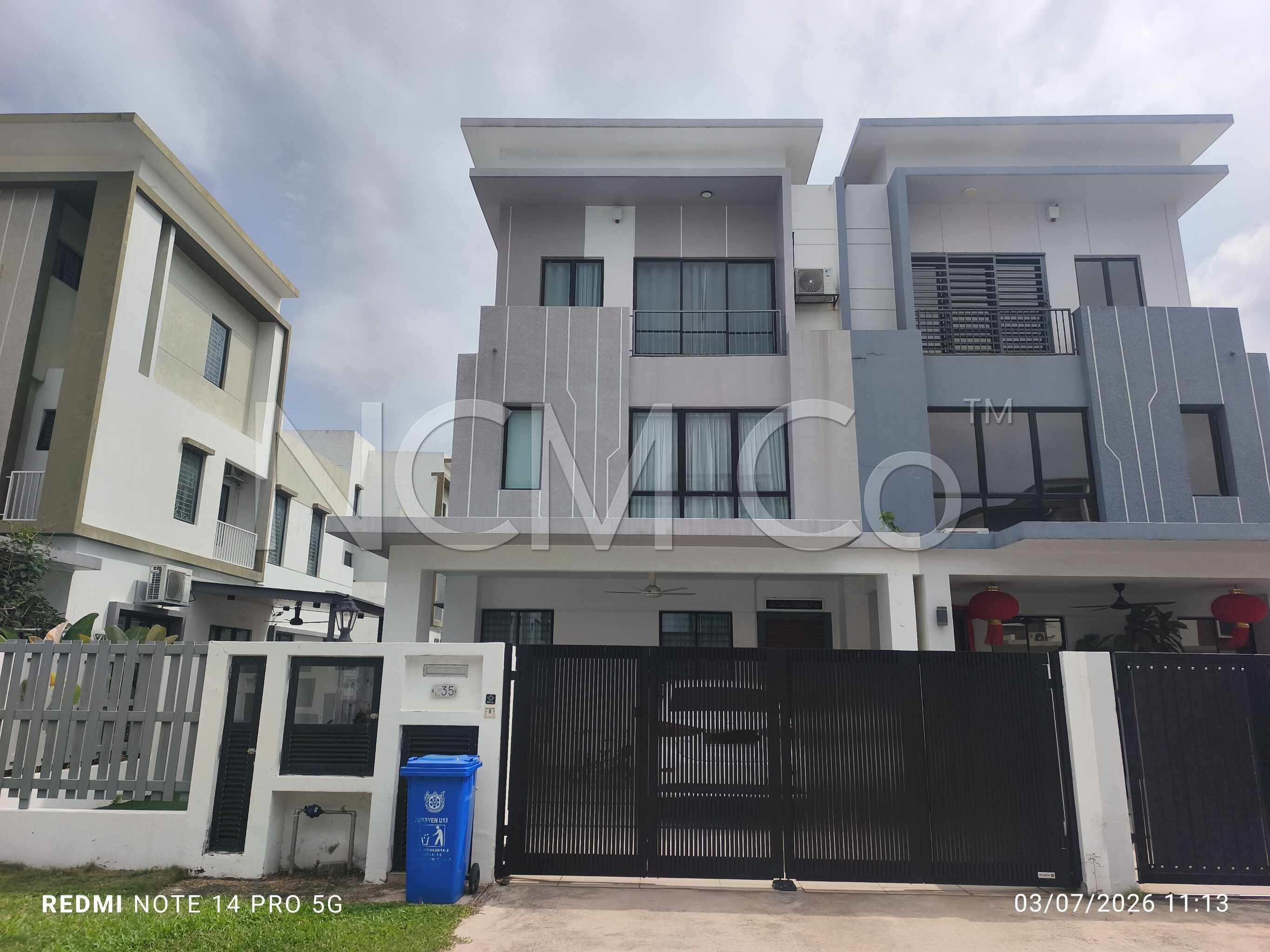 3 Storey Cluster Semi Detached House