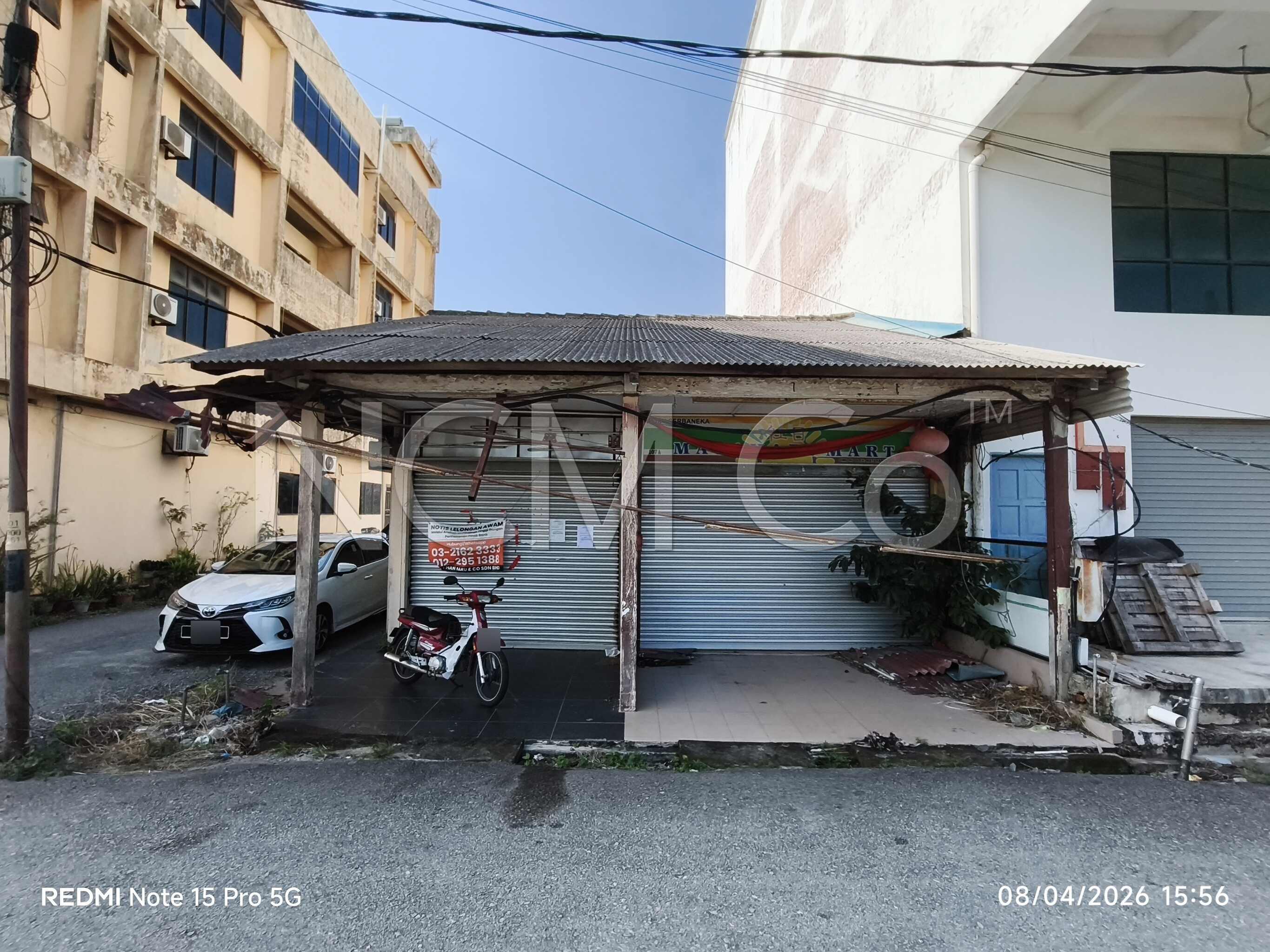 1 Storey Terrace Shop, End Lot