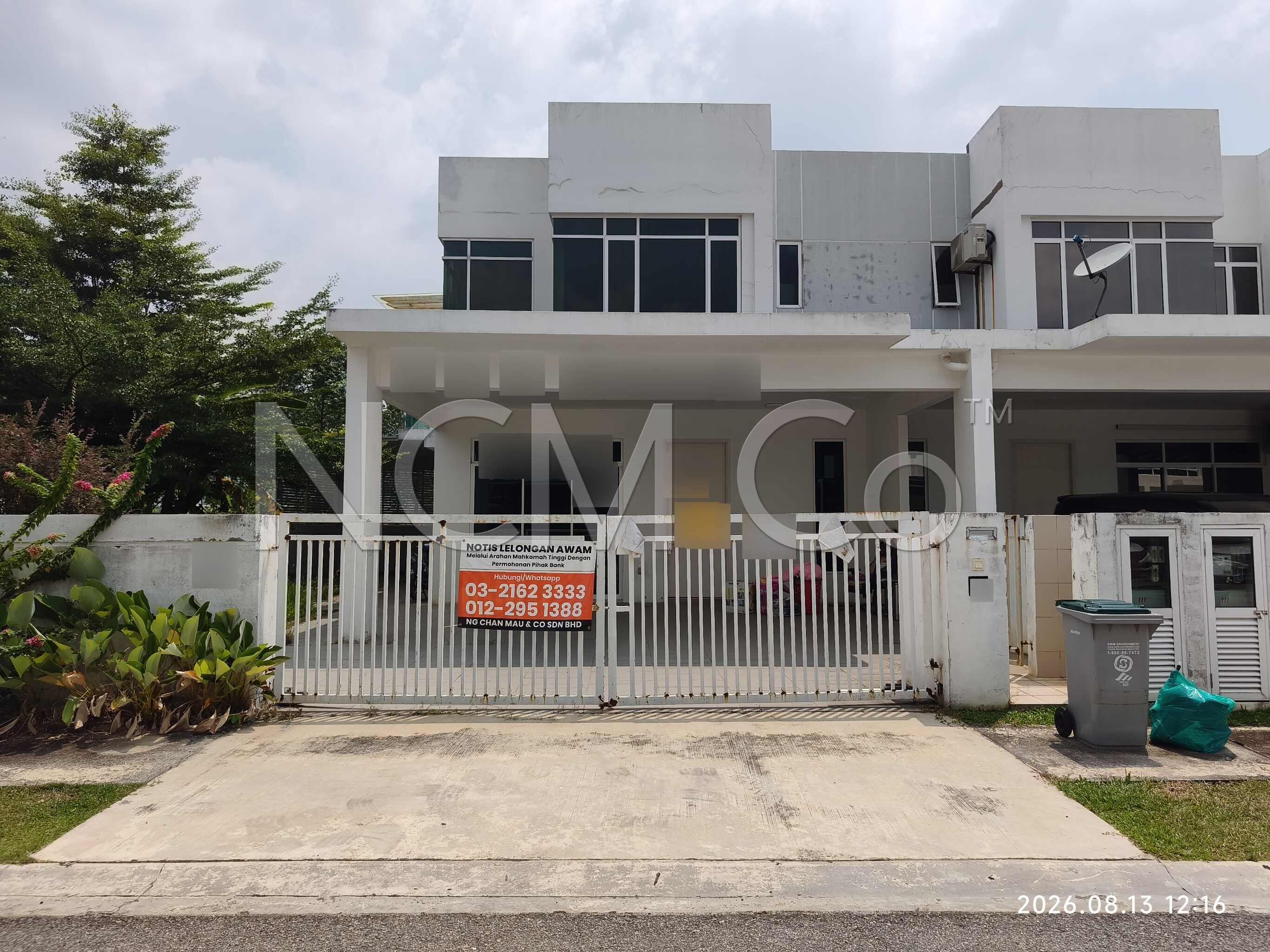 2 Storey Terrace House, Corner Lot
