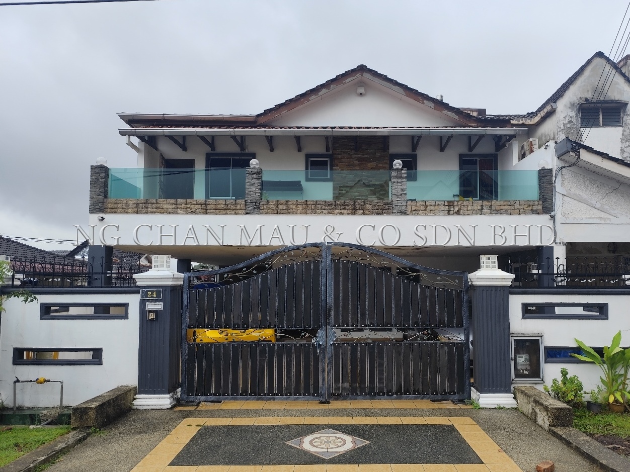 2 Storey Terrace Dwelling House, End Lot