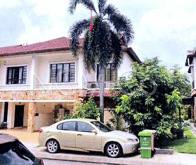 2 Storey Terrace House with extra land, End Lot