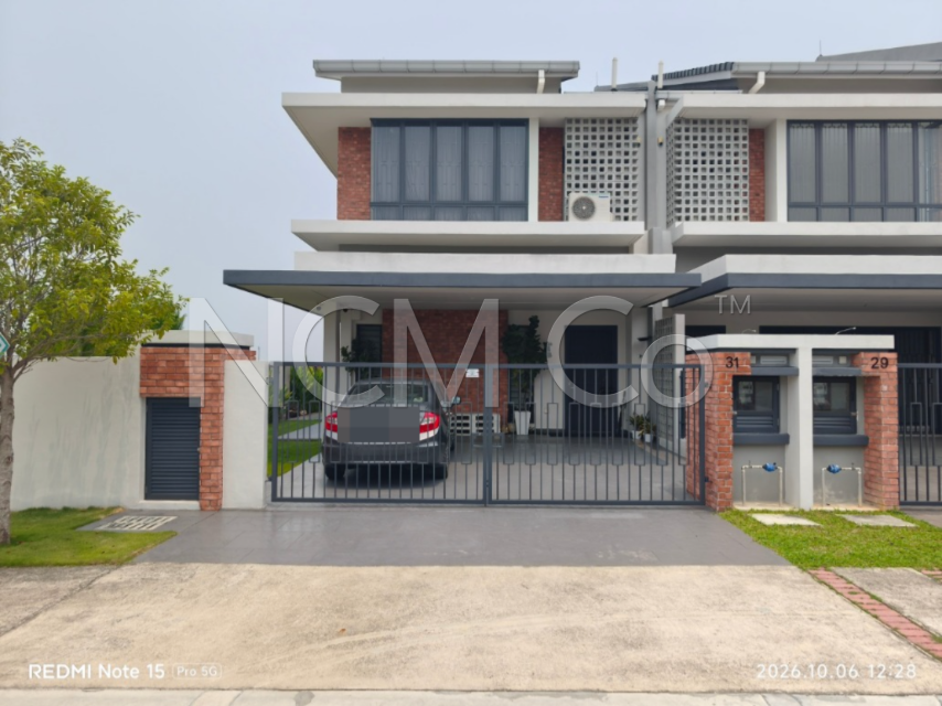 2 Storey Terrace House, End Lot