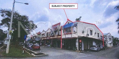2 Storey Shop Office, End Lot