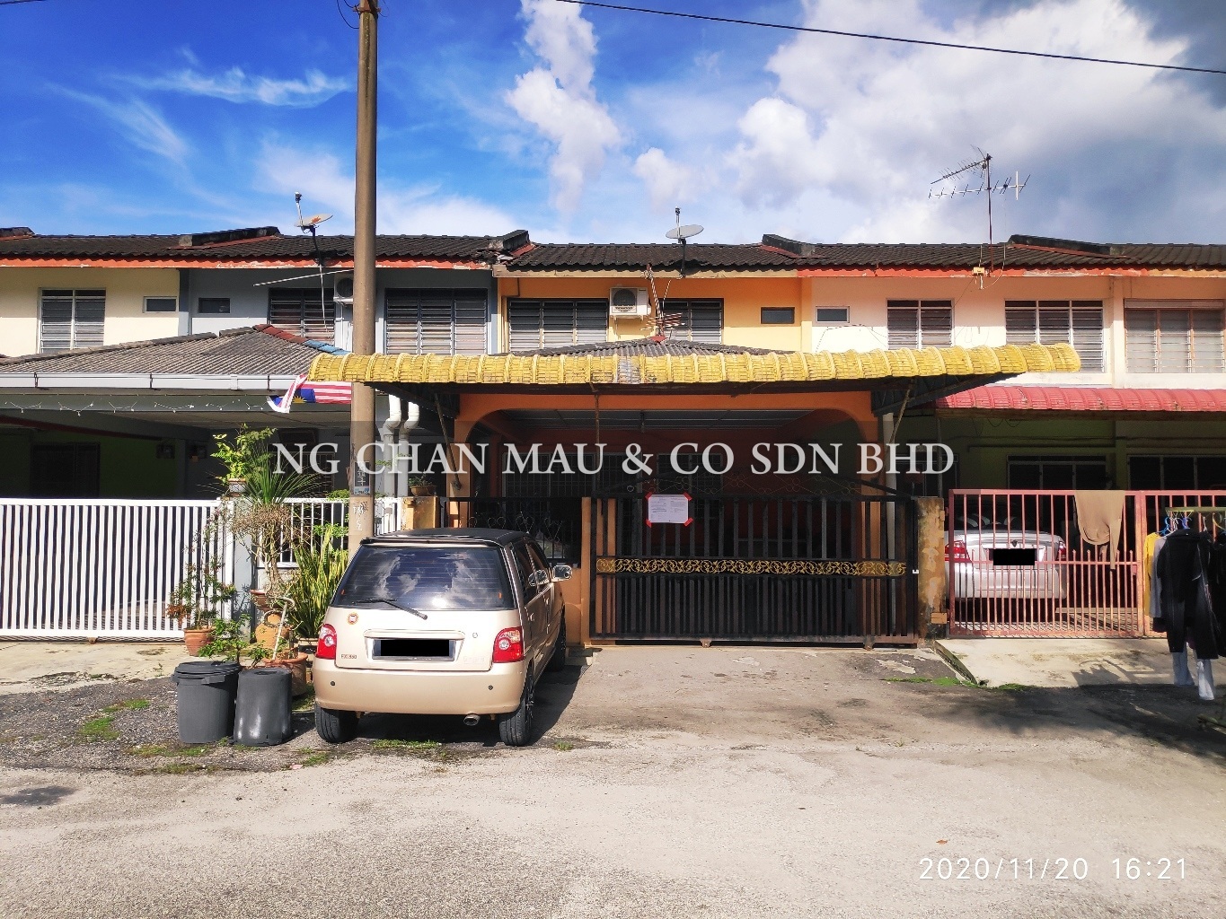 2 Storey Terrace House, Intermediate, Low Cost, Renovated