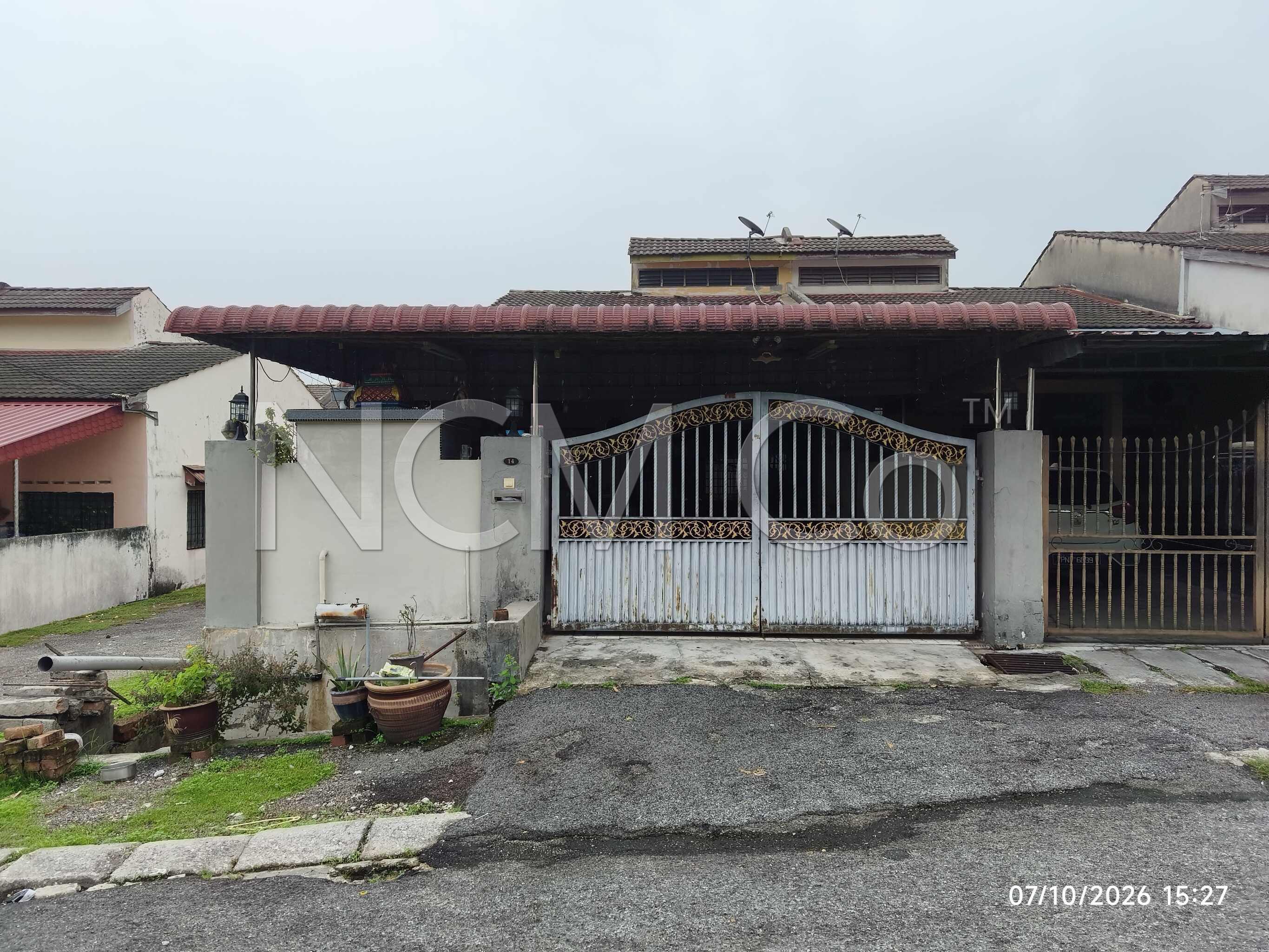 1 Storey Terrace House, End Lot