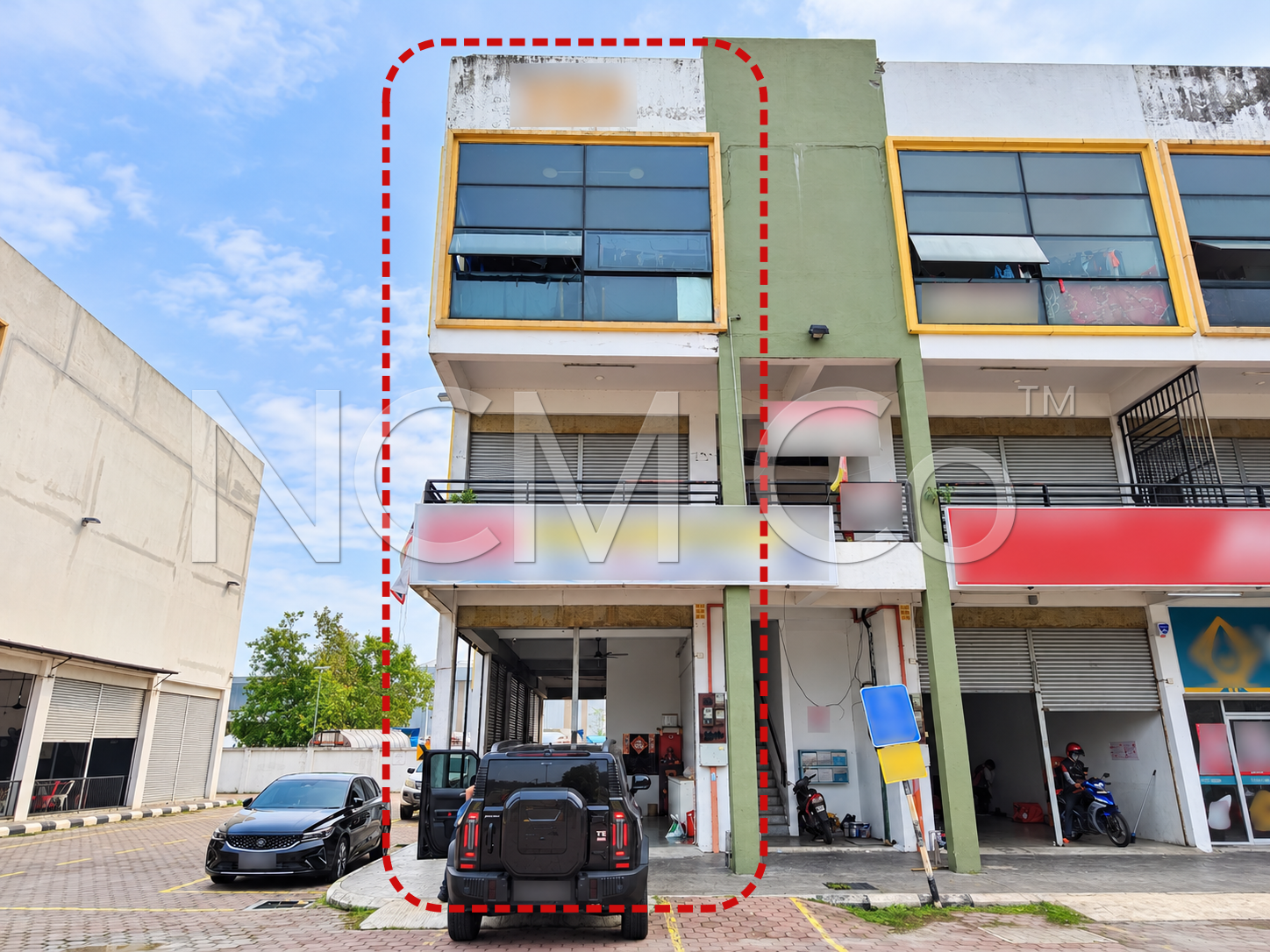 3 Storey Terrace Factory, End Lot