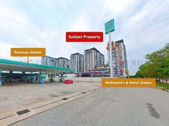 Service Apartment, Corner Lot