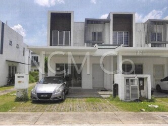 2 Storey Linked House, End Lot