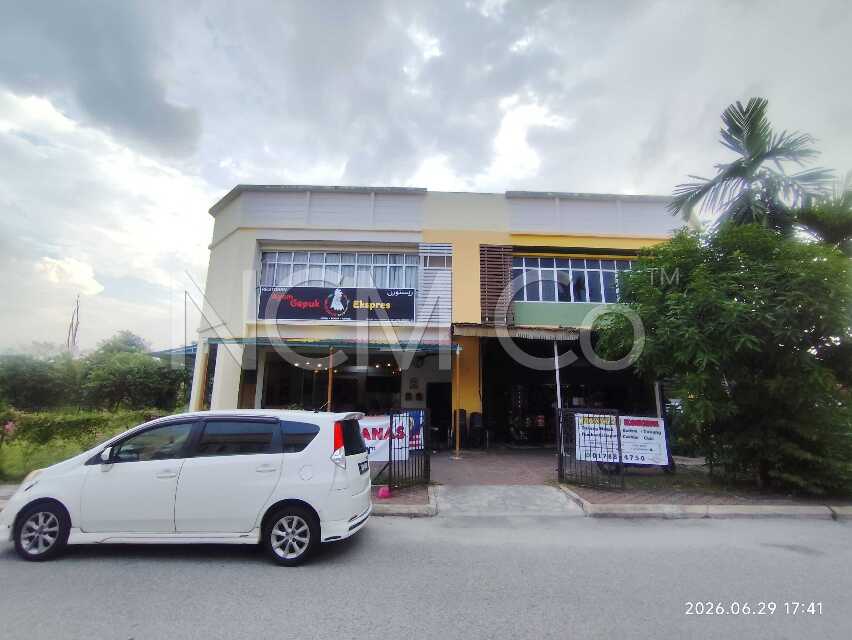 2 Storey Shop Office, Corner Lot