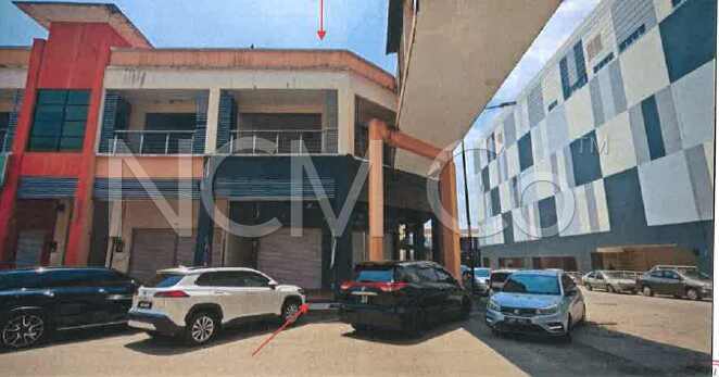 2 Storey Shop Office, Corner Lot